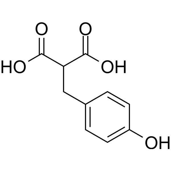 (p-Hydroxybenzyl)malonic acid 90844-16-9